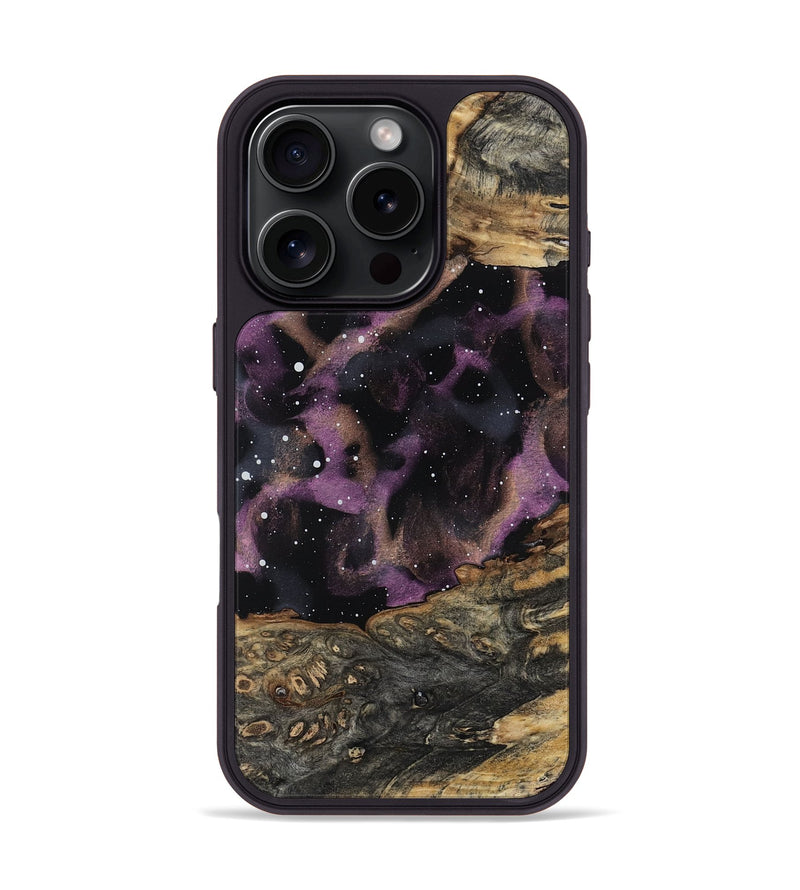 iPhone 16 Pro Wood Phone Case - Gian (Cosmos, 800158)