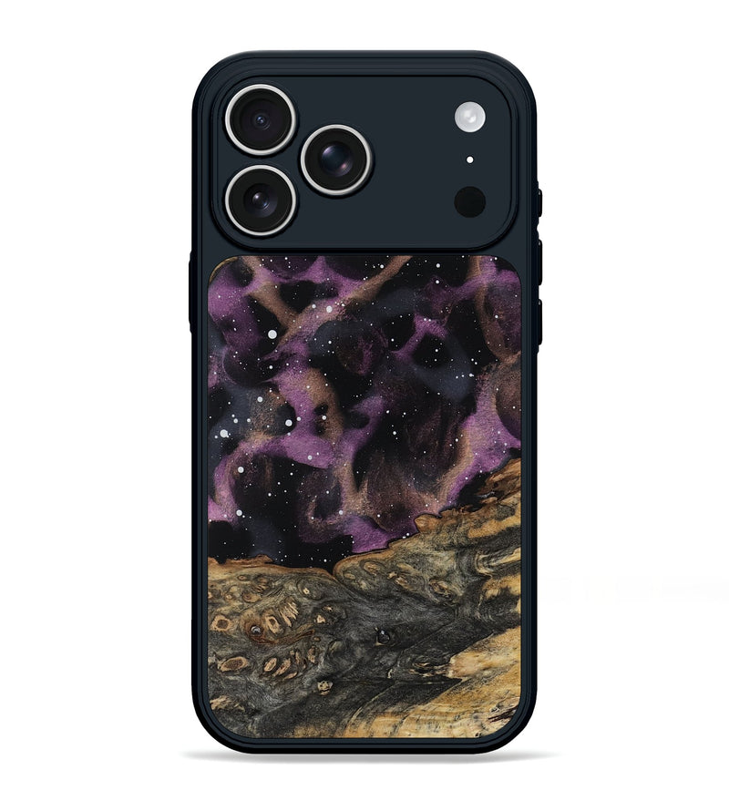 iPhone 17 Pro Max Wood Phone Case - Gian (Cosmos, 800158)