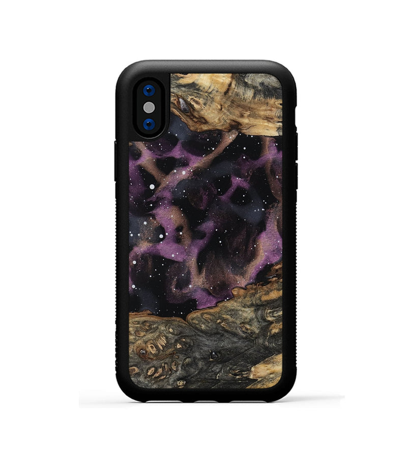 iPhone Xs Wood Phone Case - Gian (Cosmos, 800158)