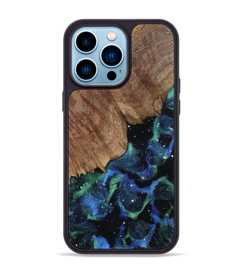 iPhone 14 Pro Max Wood Phone Case - Samatha (Cosmos, 800164)