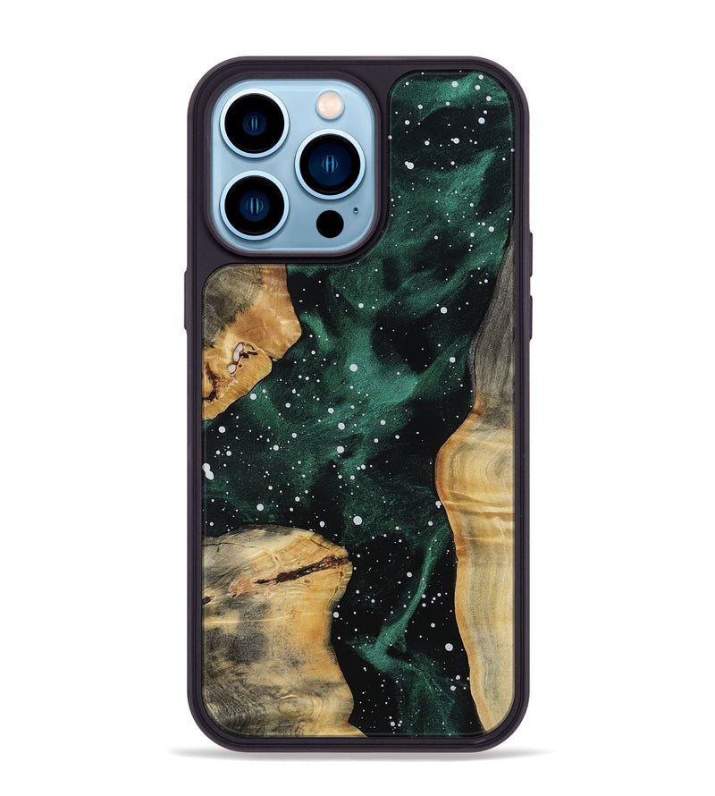 iPhone 14 Pro Max Wood Phone Case - Miles (Cosmos, 800182)