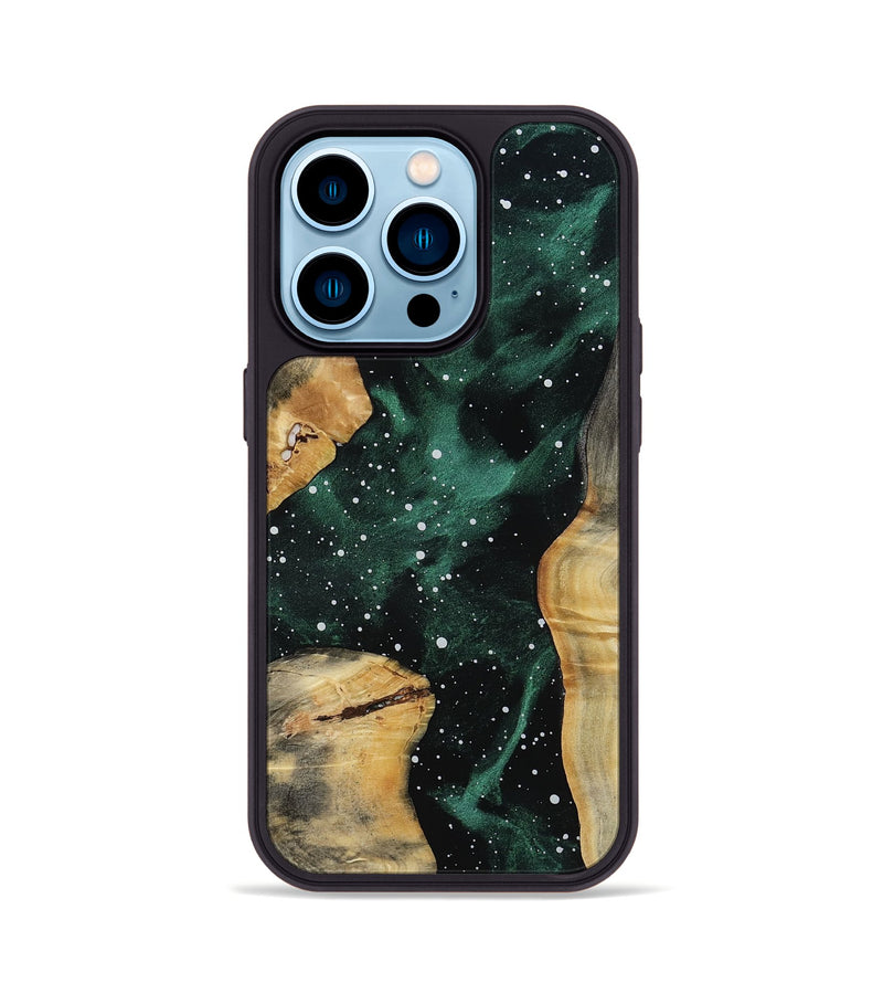 iPhone 14 Pro Wood Phone Case - Miles (Cosmos, 800182)