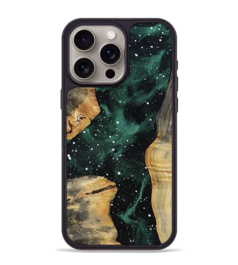 iPhone 15 Pro Max Wood Phone Case - Miles (Cosmos, 800182)