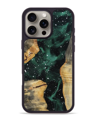 iPhone 16 Pro Max Wood Phone Case - Miles (Cosmos, 800182)