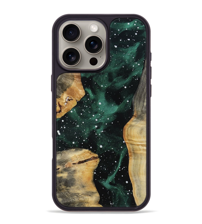 iPhone 16 Pro Max Wood Phone Case - Miles (Cosmos, 800182)