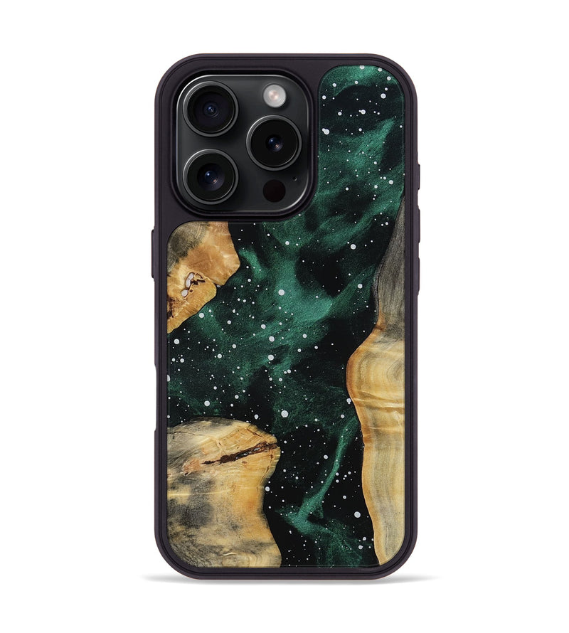 iPhone 16 Pro Wood Phone Case - Miles (Cosmos, 800182)