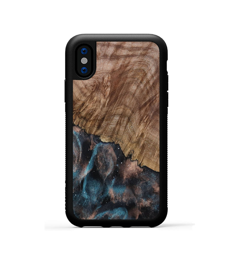 iPhone Xs Wood Phone Case - Charlee (Cosmos, 800195)