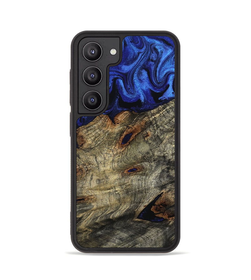 Galaxy S23 Wood Phone Case - Vance (Blue, 800196)