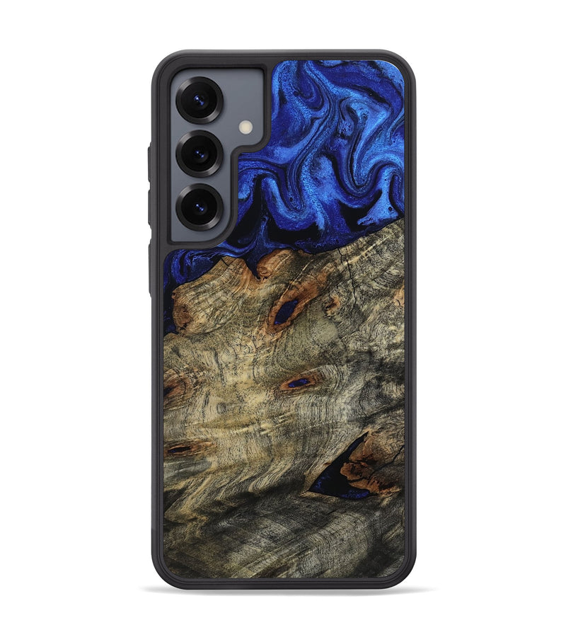 Galaxy S25 Plus Wood Phone Case - Vance (Blue, 800196)