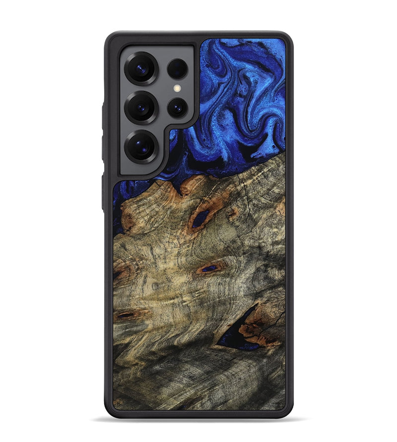 Galaxy S25 Ultra Wood Phone Case - Vance (Blue, 800196)