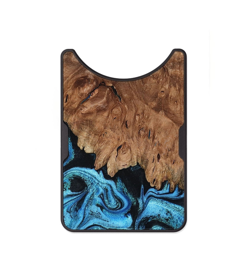 Alloy Wood Wallet - Cletus (Blue, 800200)