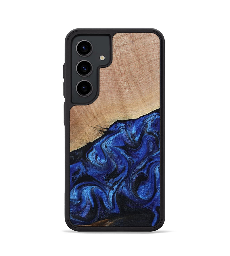 Galaxy S24 Wood Phone Case - Joslyn (Blue, 800208)