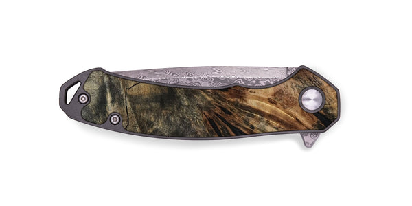 EDC Wood Pocket Knife - Harve (Wood Burl, 800224)