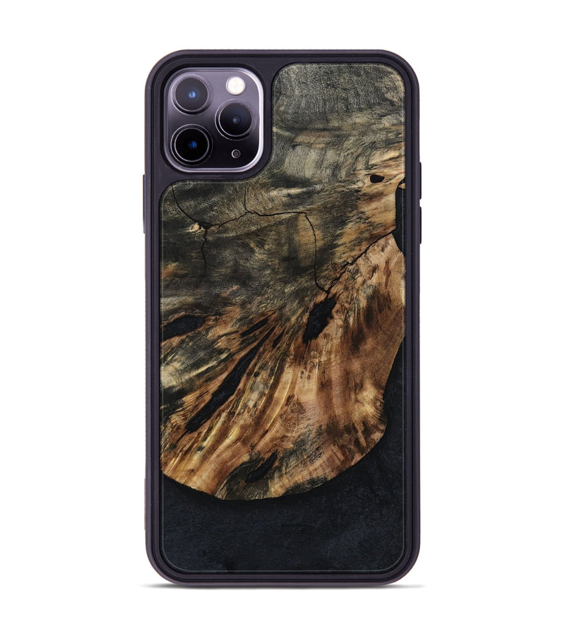 iPhone 11 Pro Max Wood Phone Case - Harve (Wood Burl, 800224)