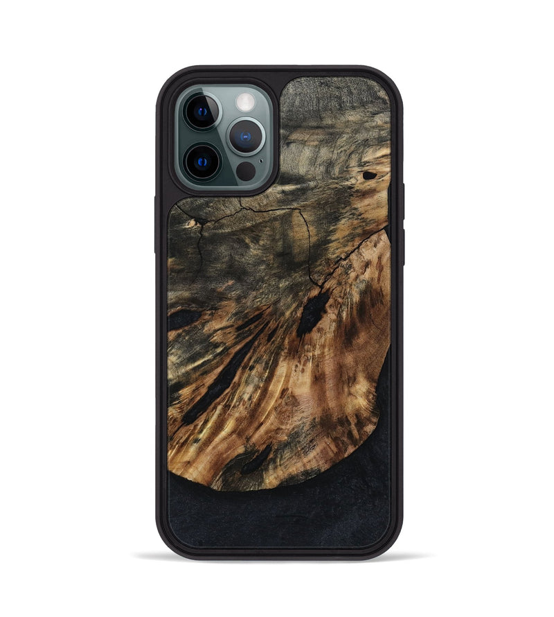 iPhone 12 Pro Wood Phone Case - Harve (Wood Burl, 800224)