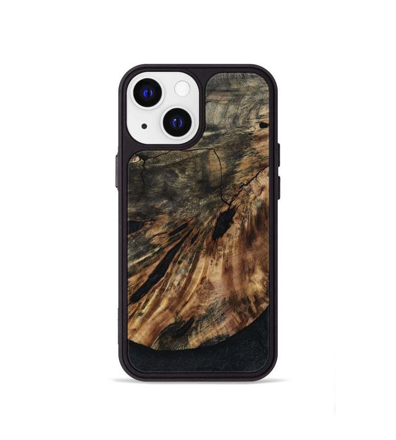 iPhone 13 mini Wood Phone Case - Harve (Wood Burl, 800224)