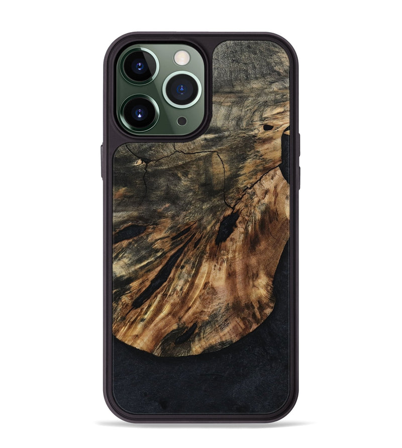 iPhone 13 Pro Max Wood Phone Case - Harve (Wood Burl, 800224)
