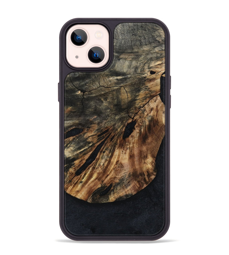 iPhone 14 Plus Wood Phone Case - Harve (Wood Burl, 800224)
