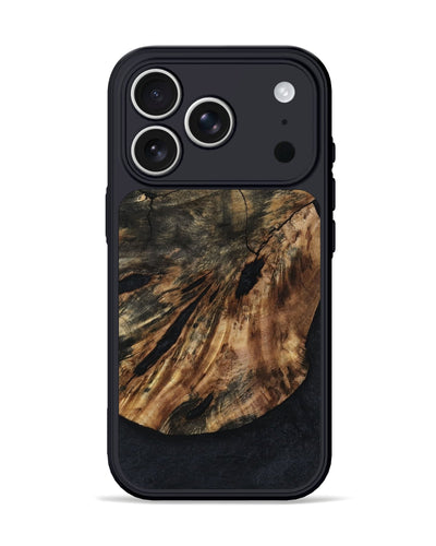 iPhone 17 Pro Wood Phone Case - Harve (Wood Burl, 800224)