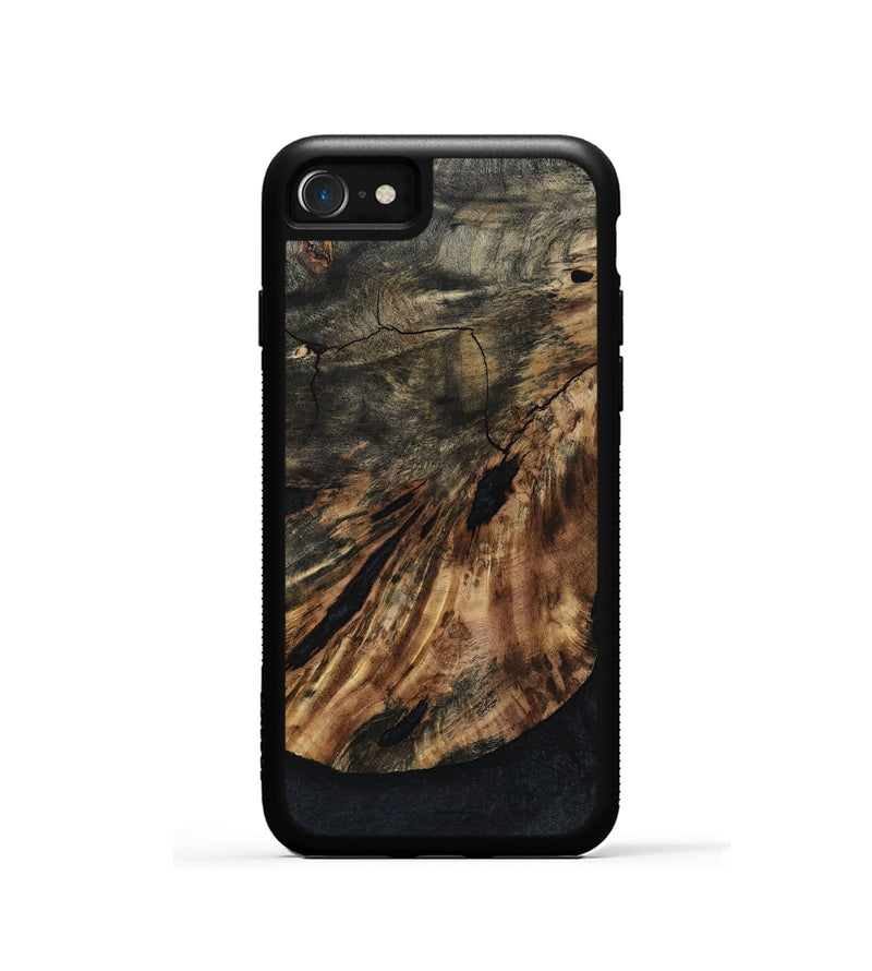 iPhone SE Wood Phone Case - Harve (Wood Burl, 800224)