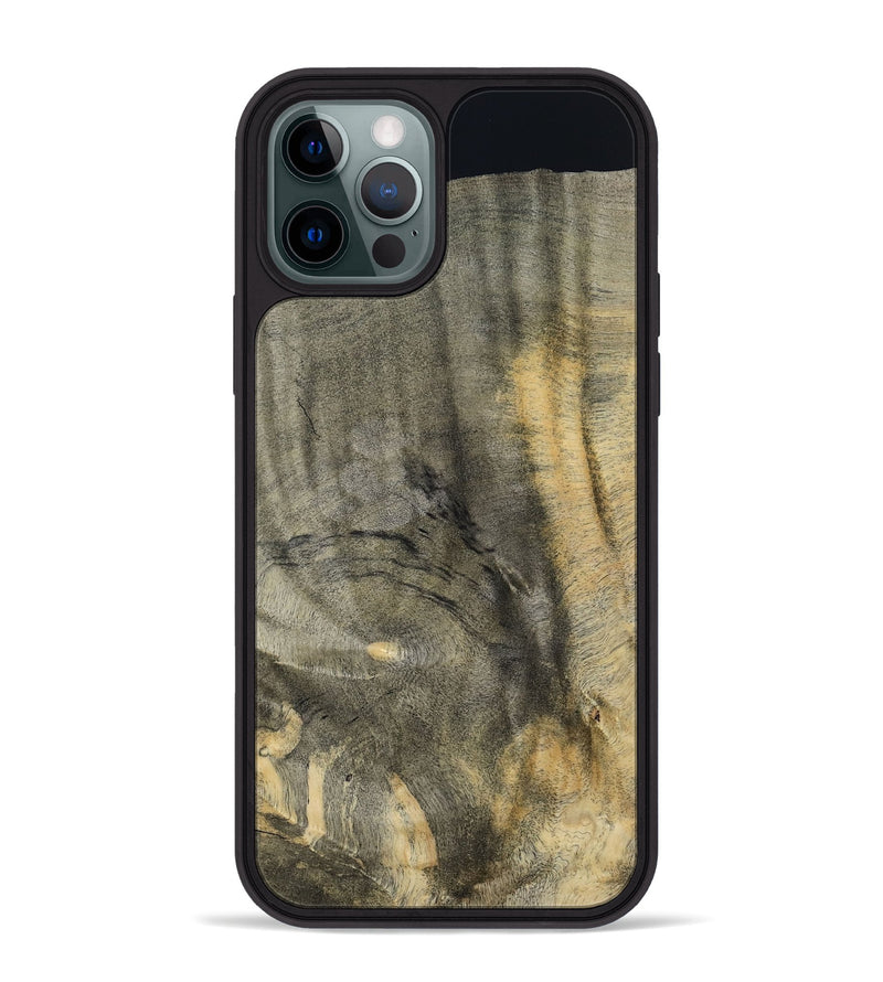 iPhone 12 Pro Max Wood Phone Case - Harmon (Wood Burl, 800226)