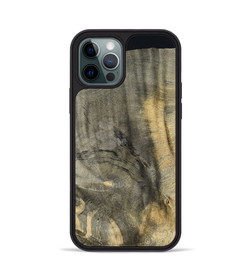 iPhone 12 Pro Wood Phone Case - Harmon (Wood Burl, 800226)