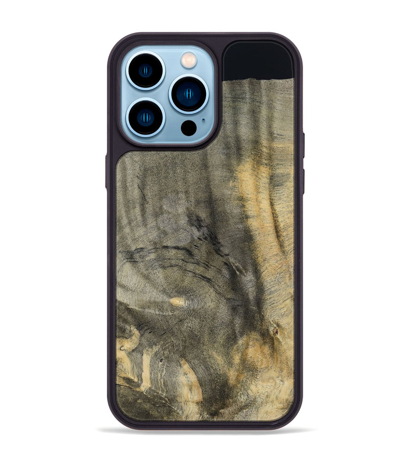 iPhone 14 Pro Max Wood Phone Case - Harmon (Wood Burl, 800226)