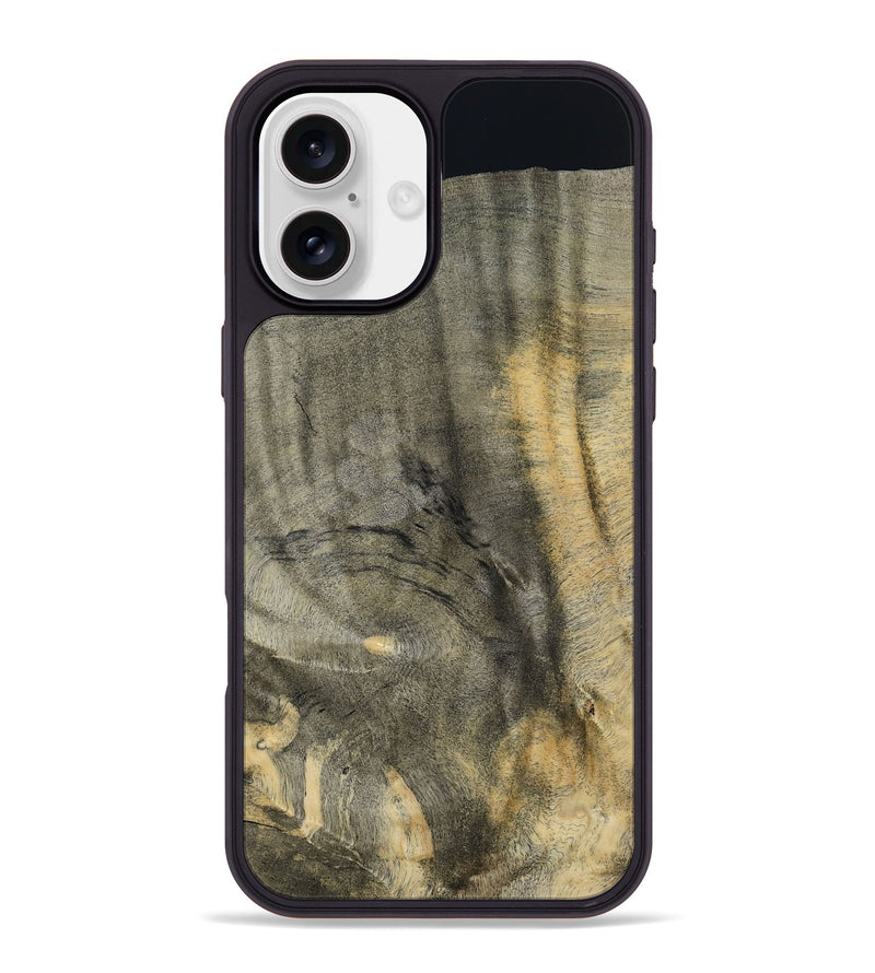 iPhone 16 Plus Wood Phone Case - Harmon (Wood Burl, 800226)