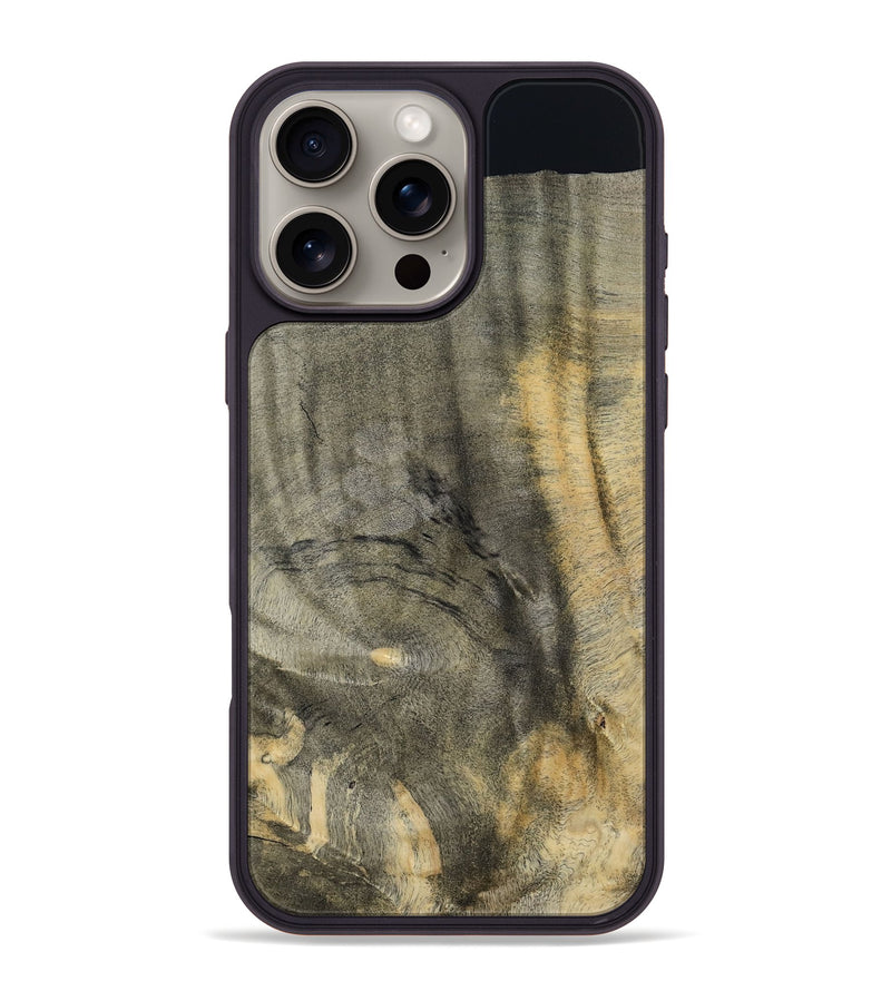 iPhone 16 Pro Max Wood Phone Case - Harmon (Wood Burl, 800226)