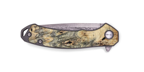 EDC Wood Pocket Knife - Malissa (Wood Burl, 800228)