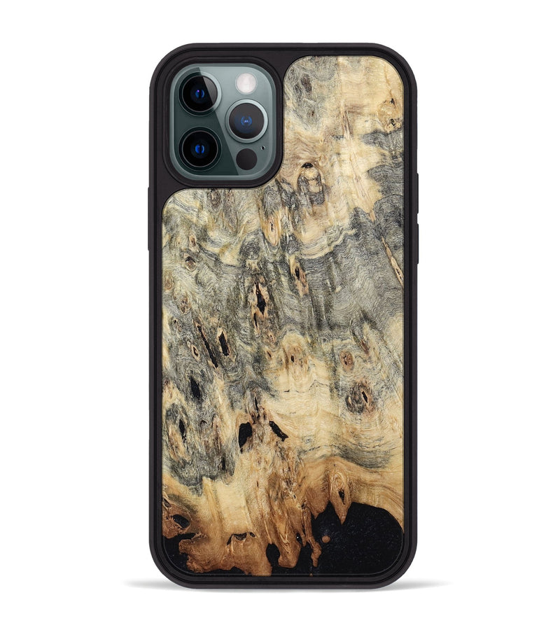 iPhone 12 Pro Max Wood Phone Case - Malissa (Wood Burl, 800228)