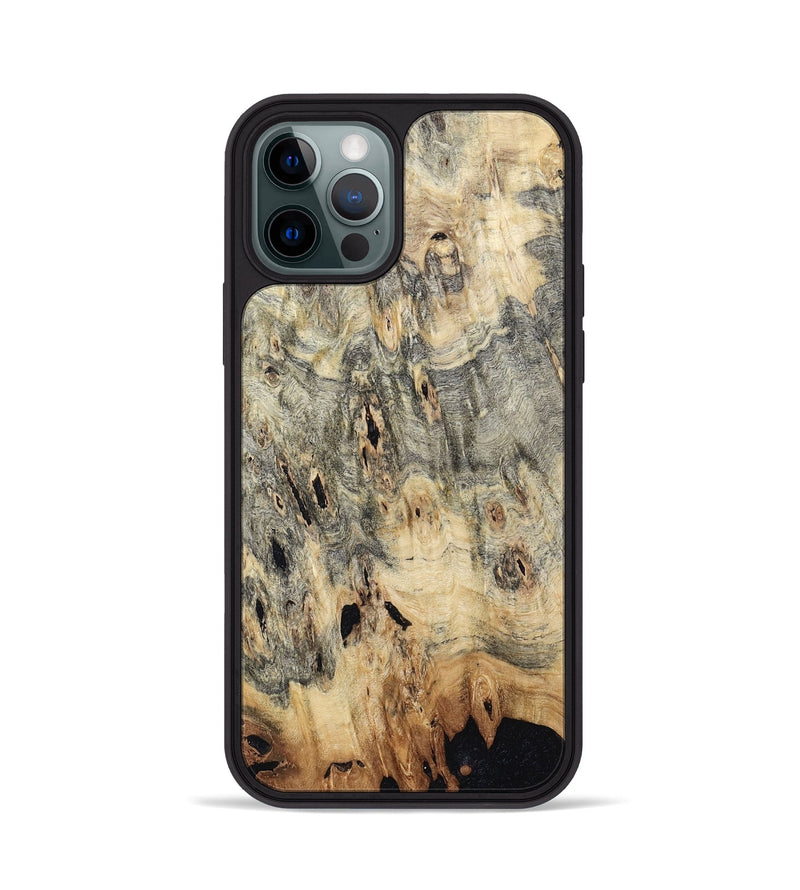 iPhone 12 Pro Wood Phone Case - Malissa (Wood Burl, 800228)