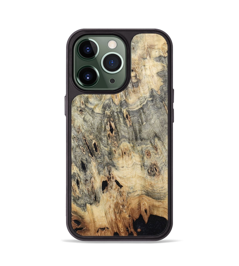 iPhone 13 Pro Wood Phone Case - Malissa (Wood Burl, 800228)