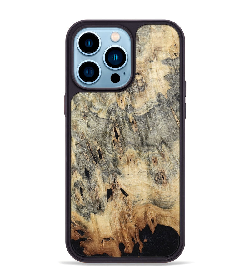 iPhone 14 Pro Max Wood Phone Case - Malissa (Wood Burl, 800228)
