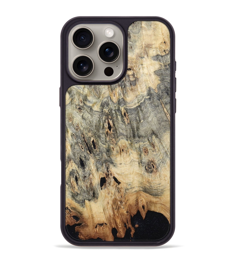 iPhone 16 Pro Max Wood Phone Case - Malissa (Wood Burl, 800228)