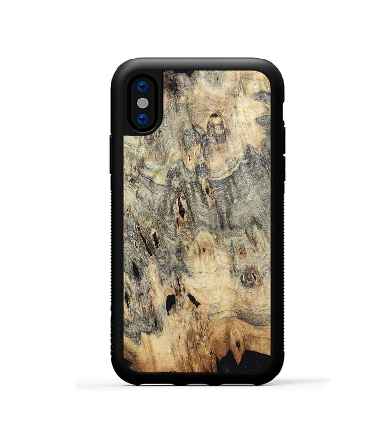 iPhone Xs Wood Phone Case - Malissa (Wood Burl, 800228)