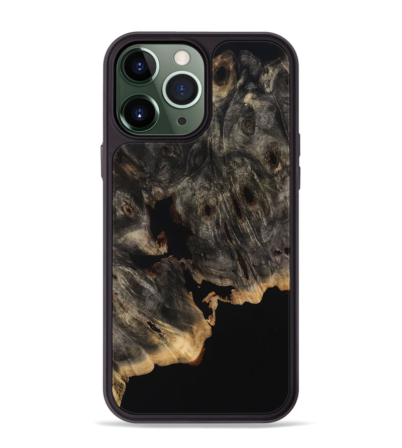 iPhone 13 Pro Max Wood Phone Case - Amias (Wood Burl, 800229)