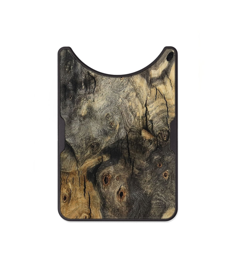 Alloy Wood Wallet - Ned (Wood Burl, 800231)