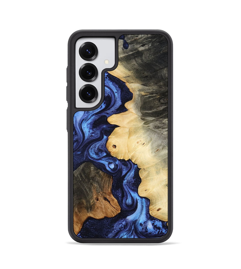 Galaxy S25 Wood Phone Case - Drake (Blue, 800233)