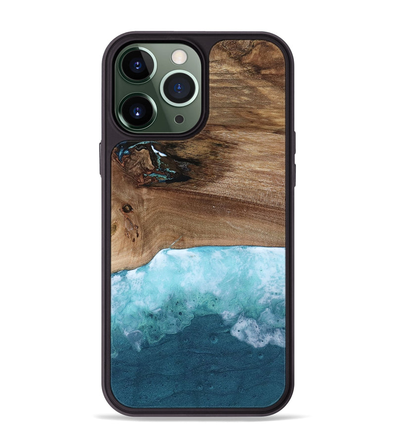 iPhone 13 Pro Max Wood Phone Case - Kyree (Coastal, 800239)