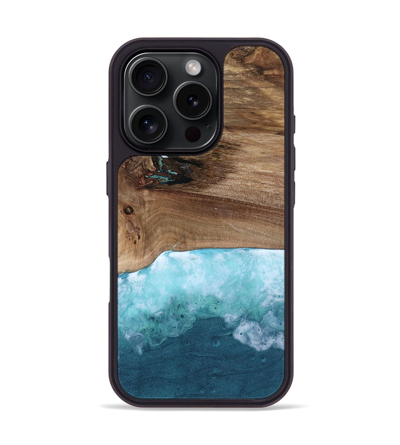 iPhone 16 Pro Wood Phone Case - Kyree (Coastal, 800239)