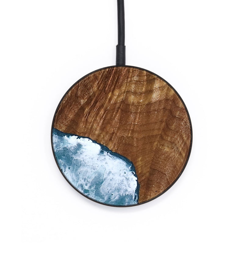 Circle Wood Wireless Charger - Aleyna (Coastal, 800244)
