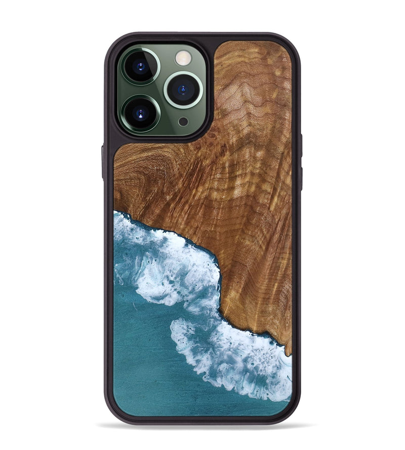 iPhone 13 Pro Max Wood Phone Case - Aleyna (Coastal, 800244)