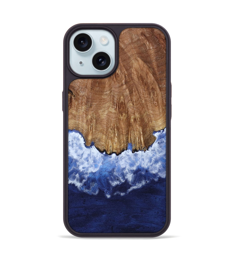 iPhone 15 Wood Phone Case - Jasmine (Coastal, 800245)