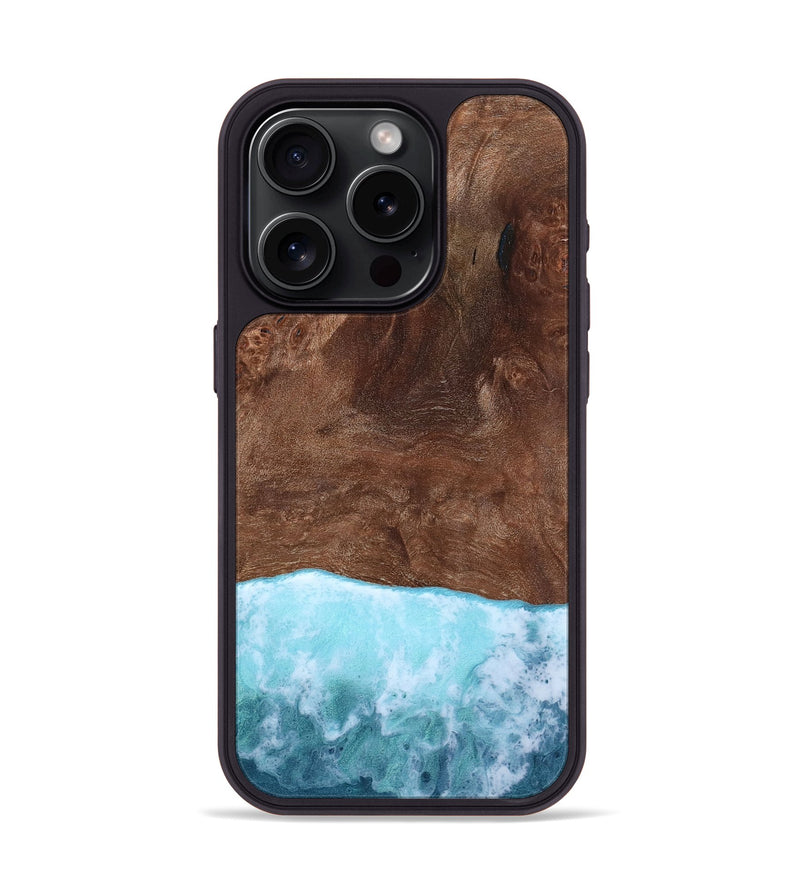 iPhone 15 Pro Wood Phone Case - Hershel (Coastal, 800246)