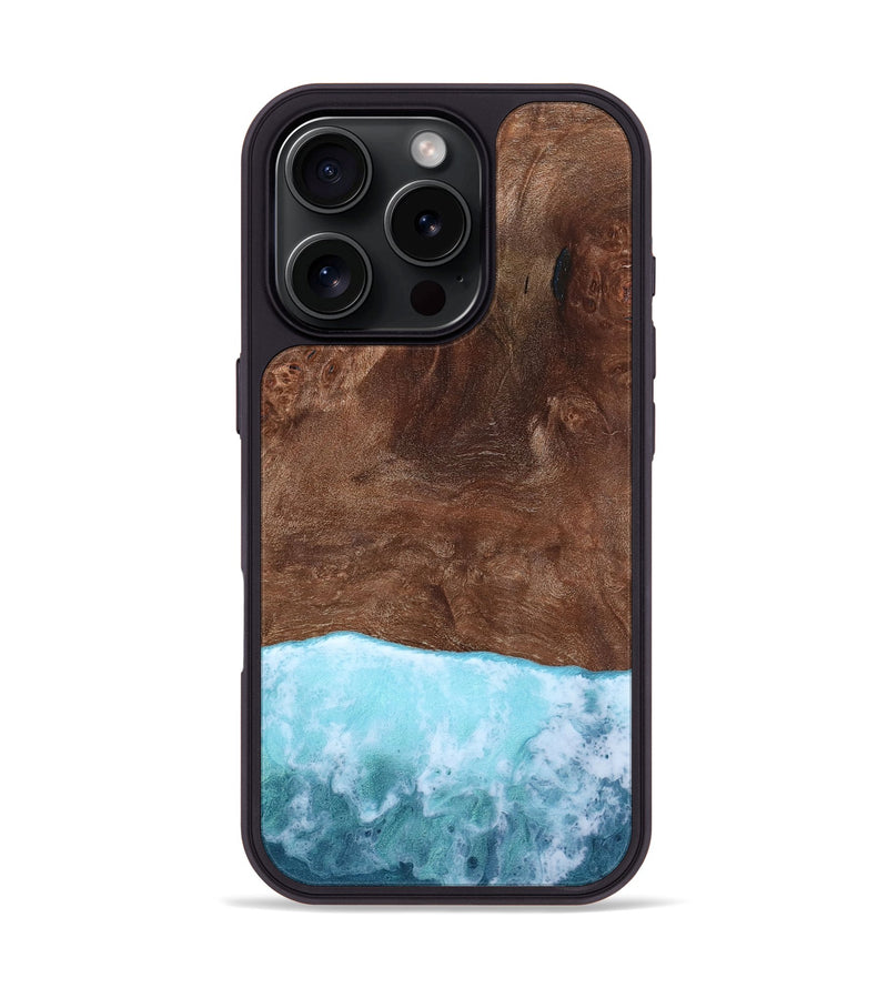 iPhone 16 Pro Wood Phone Case - Hershel (Coastal, 800246)