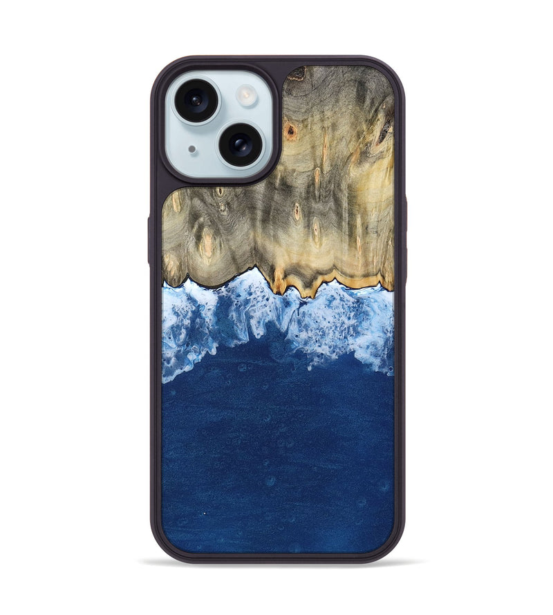 iPhone 15 Wood Phone Case - Tisha (Coastal, 800252)