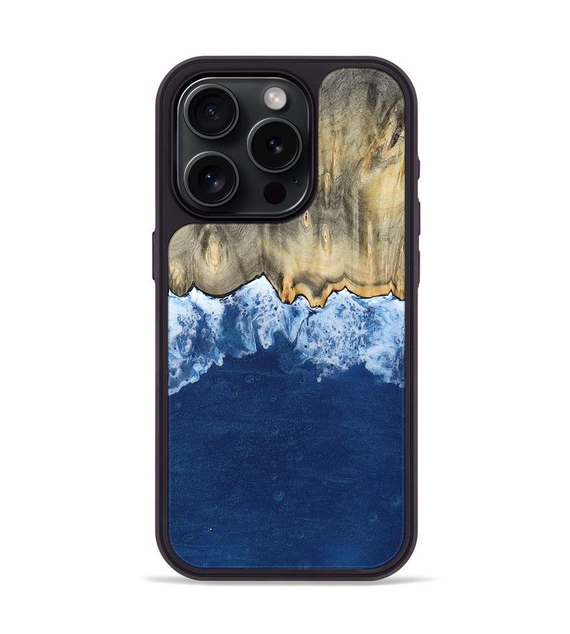 iPhone 15 Pro Wood Phone Case - Tisha (Coastal, 800252)