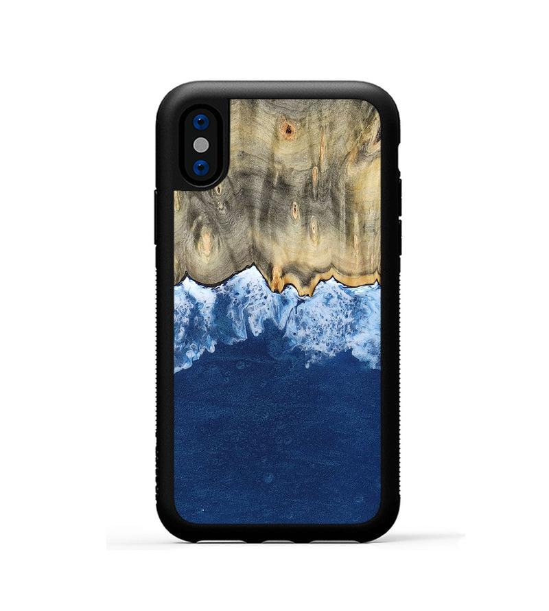 iPhone Xs Wood Phone Case - Tisha (Coastal, 800252)