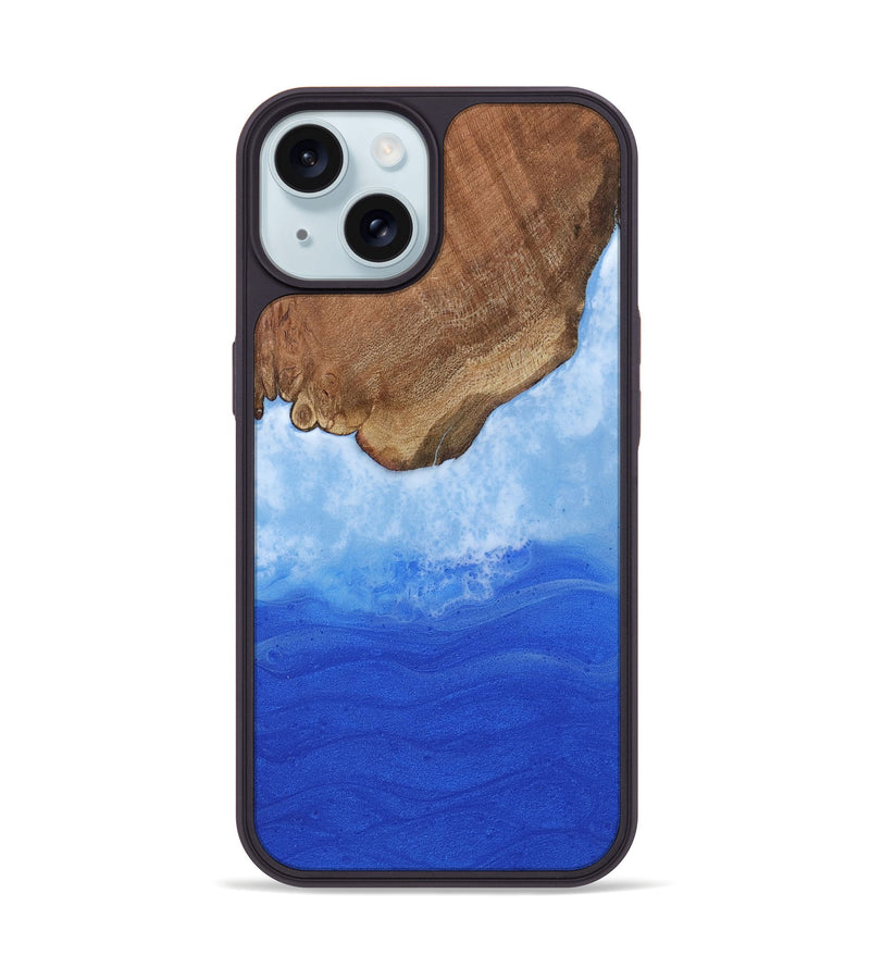 iPhone 15 Wood Phone Case - Aurelio (Coastal, 800259)